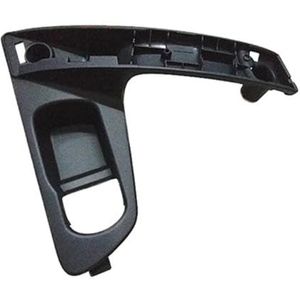 Auto Binnen Interieur Deurgrepen Autodeurgreep Basis Interne Handgreep Zilveren Handgreepkap Voor Nissan Voor QASHQAI J10 2007 2008 2009 2010 2011 2012 2013 2014(Left black)