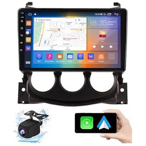 Android 13.0 2 Din Autoradio 10"" Touchscreen Auto Stereo Voor Nissan 370 Z 2009-2012 Met Draadloze Carplay Android Auto GPS Navigatie AHD Omgekeerd Beeld Stuurwielbediening(P1(1G+16G))