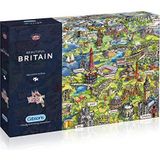 Gibsons puzzel ""Beautiful Britain"" (1000 stuks), G7080