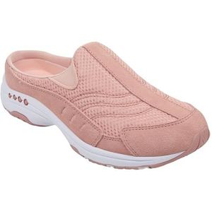 Easy Spirit Women's TRAVELTIME90 Mule, Dusty Pink 680, 7.5 Wide