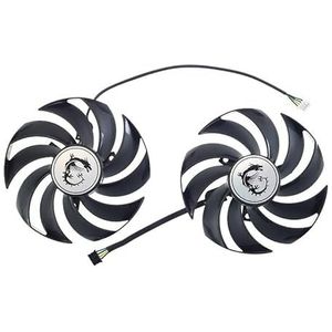 Grafische kaartkoeling PLD10010S12HH 95MM 4PIN RTX3060 Ti GPU-ventilator voor MSI voor Radeon RX 6700 XT voor Gaming X voor GeForce RTX 3060(Set)