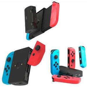 Enerjoy Pro voor Nintendo Switch & OLED, 3-in-1 lader: draadloze accu, afstandsbediening en laadstationmodus