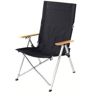 Stoelen Opvouwbare strandstoel, verstelbare campingstoel, kan 308 pond ondersteunen, gazon, achtertuin, strand, picknick klapstoel Picknick (Color : Beige)