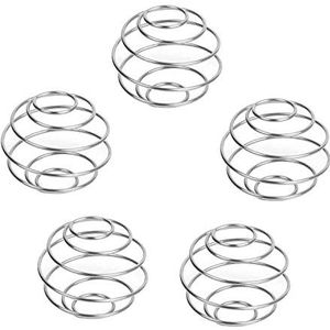 Mengbal, roestvrij stalen mengballen vervangdraad vegen voor shaker-schaal-flessenmengkraan. 5 Stück