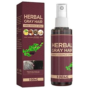 dhcprj Kruiden Haar Voedende Spray Wit aan Zwarte Haren Vloeistof,Herstel Beschadigd Haar,voor Alle Haartypes