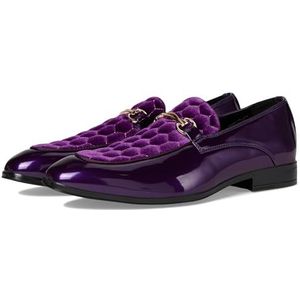 Stacy Adams Heren Sprague Moc Toe Slip op Loafer, Paars, 6.5 UK