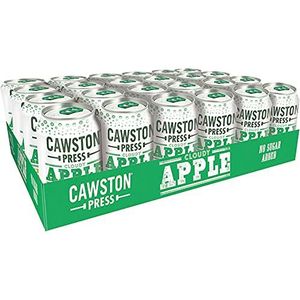 Cawston Press Bruisende Appelblikjes met geperst sap (330ml)