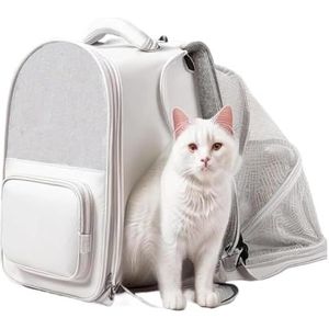 Transportbox voor Kat Cat Backpack Carrier Uitbreidbare Pet Carrier-rugzakken Met Ademend Gaas Voor Kleine Katten En Honden Hondentas