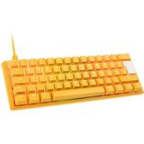Ducky - One 3 Mini - Mechanisch Gaming Toetsenbord - Geel - Duitse Lay-out - RGB Verlichting
