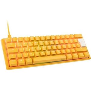 Ducky - One 3 Mini - Mechanisch Gaming Toetsenbord - Geel - Duitse Lay-out - RGB Verlichting