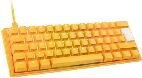 Ducky - One 3 Mini - Mechanisch Gaming Toetsenbord - Geel - Duitse Lay-out - RGB Verlichting