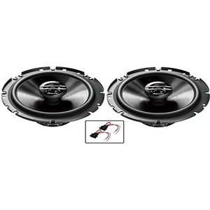 Peugeot 207 Speaker upgrade Achterdeur Pioneer auto luidsprekers 6.5 inch 17cm 300W
