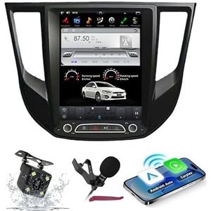 Android 15 Autoradio Navi voor M-itsubishi Lancer (2017) 10.4 ""Touchscreen Car Multimedia Player met draadloze carplay GPS-navigatie Bluetooth 5.0 HIFI FM 5G-WiFi SWC DSP MIC,6g+128g
