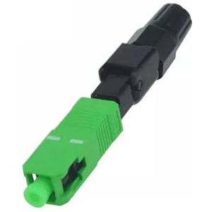 Communicatieapparatuur 100 STUKS/doos FTTH SC APC Single-mode Glasvezel SC APC Snelkoppeling SC APC FTTH Glasvezel Snelkoppeling Glasvezelconnector