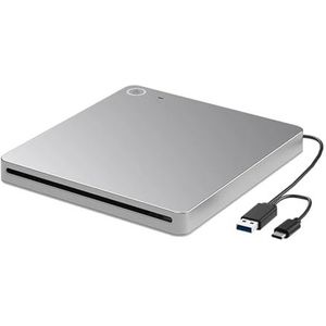 Externe dvd-brander USB 3.0 Type-C cd/dvd optische drive-schrijver draagbaar for pc en laptop Soepele werking