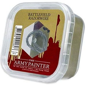 The Army Painter | Basing: Razorwire | imiteert een door de oorlog gescheurde achtergrond | primer | voor een realistische look, 1 stuk (1 stuk)