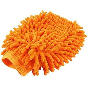 XYWHPGV Dual Side Oranje Microfiber Car Wash Mitt Handschoen(1042a 1e2f8 5dc9c c93aa 0e63c 2a529