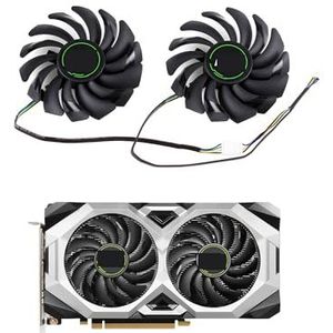 2 stuks/set 87mm PLD09210S12HH koelventilator voor MSI voor GeForce RTX 2070 2060 Super voor VENTUS XS OC grafische kaart