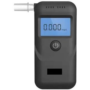 Digitale alcoholtester Professionele alcoholdetector Blaastest Politie alcoholmeter LCD-scherm Rijtest onder invloed