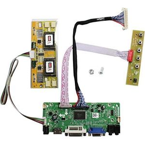 VGA DVI LCD Controller Board 30 Pin voor 17 ""19"" M170EG01 M170EN01 M170EN06 1280X1024 4CCFL LVDS LCD-Scherm