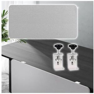 Bureauscherm for privacy, bureauscherm for geluiddichte schermen, privacyschermen for onder de tafel, privacypanelen for studenten en kantoorscherm(Lenght 96cm/37.8in)