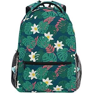 Aangepaste mode Causal hand getrokken herfst bladeren schattige egel Prints Rugzakken Meisjes Jongens Schooltassen Schoudertas Reizen Daypack