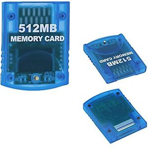 Tolesum 512MB (8192 blokken) Wii Memory Card, hogesnelheidsgeheugenkaart, compatibel met Wii Game Cube NGC GC console