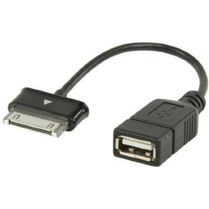 Valueline, USB 2.0 A - Samsung 30-pin OTG datakabel 0,20 m