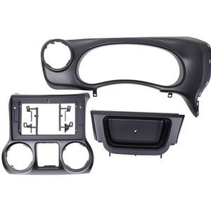 Voor Jeep Voor Wrangler 2015 2016 2017 Auto GPS Navigatie Stereo Radio Dashboard Paneel Frame Fit 2DIN 10,1 Inch In Dash Headunit Scherm In-dash Montageframes(Only Frame)