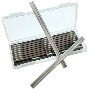 HSS-schaafmessen - 82 mm - Compatibel met Bosch DeWalt Metabo Trend en Elu - 10 stuks