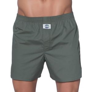 DEAL - Boxershort - Groen - Wijde Pasvorm - Slijtvaste Katoen