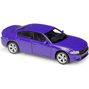 Miniatuur auto Voor Dodge Challenger R T 2016 1:24 Legering Simulatie Model Kinderen Gift Collection Ornament (Color : Purple)