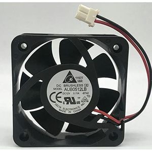 Delta AUB0512LB 12V 0.11A 5cm 5015 2-wire mute humidifier lighting fan
