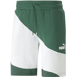 PUMA Shorts voor heren, groen, sport, Power Cat, Groen, XL