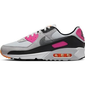 Nike Air Max 90 Sneakers voor heren, Pure Platinum Cool Grey Alchemy Pink, 44 EU