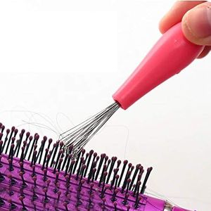 Kam Haar Borstel Cleaner Reiniging Remover Embedded Beauty Tools Plastic Handvat