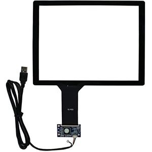 VSDISPLAY Écran Tactile capacitif de 10,4 Pouces, pour écran LCD 10,4 ""800x600 1024x768 4: 3, Prend en Charge 10 Points Multi-Touch