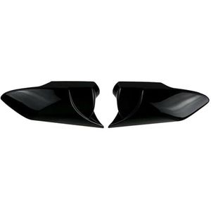 Afdekkingen Autospiegels Voor Hyundai Voor Elantra 2021 2022 2 Stuks Auto Side Achteruitkijkspiegel Cover Side Wing Spiegel Cap Cover Spiegelkappen Zijportieren (Color : Glossy Black)