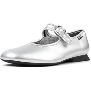 CAMPER Ballerina met riempjes 'Casi Myra'  zilvergrijs