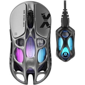 GravaStar X PRO Gaming Mouse - Grijs