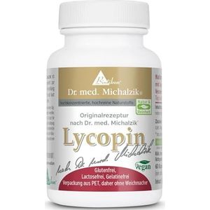 Biotikon® Lycopeen - 400 mg carotenoïde-extract - volgens Dr. med. Michalzik - 20 mg hooggedoseerde zuivere natuurlijke lycopeen per capsule - zonder additieven - van Biotikon® (60 capsules)