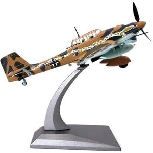 Decorate Airplane 1/72 for Duitsland JU-87 Duikbommenwerper Vechter Model Legering Vliegtuigen Model Militaire Vliegtuigen Model for Collection or Gift