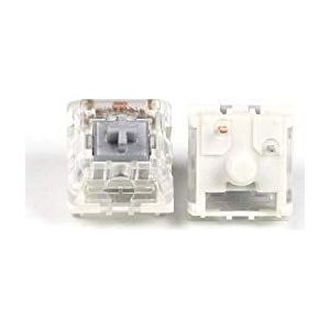 Kailh Cream Speed Pro MX SMD 3 Pin RGB Schakelaars voor Backlit Mechanisch Gaming Toetsenbord (Speed Zilver, 68 stuks)