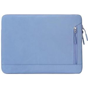 Laptop Sleeve Case 13.3 14.6 15.6 Inch Notebook Tas Tablet Waterdichte Case Geschikt for MacBook Air Pro/Lenovo/Hp/Dell (Color : Blue, Size : 15.6in)