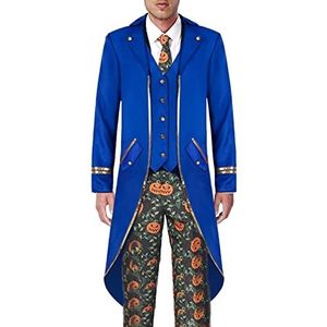 Halloween Tailcoat Kostuum | Deluxe Slipjas Gothic Victoriaanse Cosplay Japon | Slipjas voor heren voor Halloween-evenementen Rollenspelfeesten Appoo