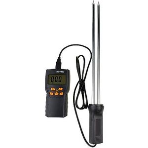 Digitale Graan Vocht Temperatuur Meter Bevat 2%-30% Lcd-scherm Vochtigheid Tester Tarwe Maïs Rijst Probe Eenvoudig te bedienen