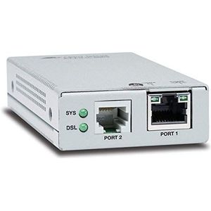 Allied Telesis AT-MMC6005-60 Netwerkzender & -ontvanger Zilver 10, 100, 1000 Mbit/s