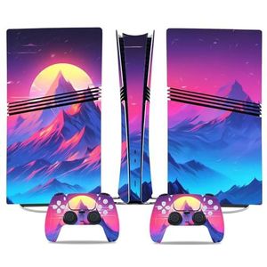 Voor PS5 PRO Skin Digital Edition Console En Controller Vinyl Cover Skins Wraps Krasbestendig, Compatibel Met Voor PS5 Digital Edition Pro 63132 Geen Schuimvorming Bubbelvrij