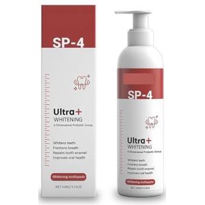 Tandpasta Met Pepermunt, Versterkt de Tanden, Verfrist de Adem en Laat Een Langdurige Mintgeur Achter for Moeiteloos Dagelijks Tandenpoetsen(3pcs)