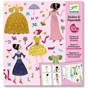 Djeco Paper dolls - Dresses through the seasons